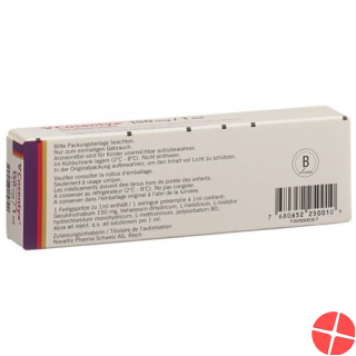 Cosentyx Inj Lös 150 mg / 1ml Fertspr 2 pcs