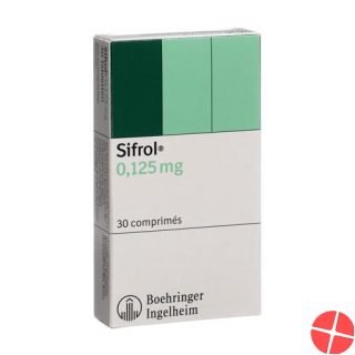 Sifrol Tabletten 0.125mg 30 Stück