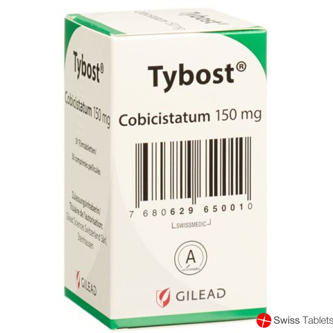 Tybost Filmtabl 150 mg Ds 30 pcs