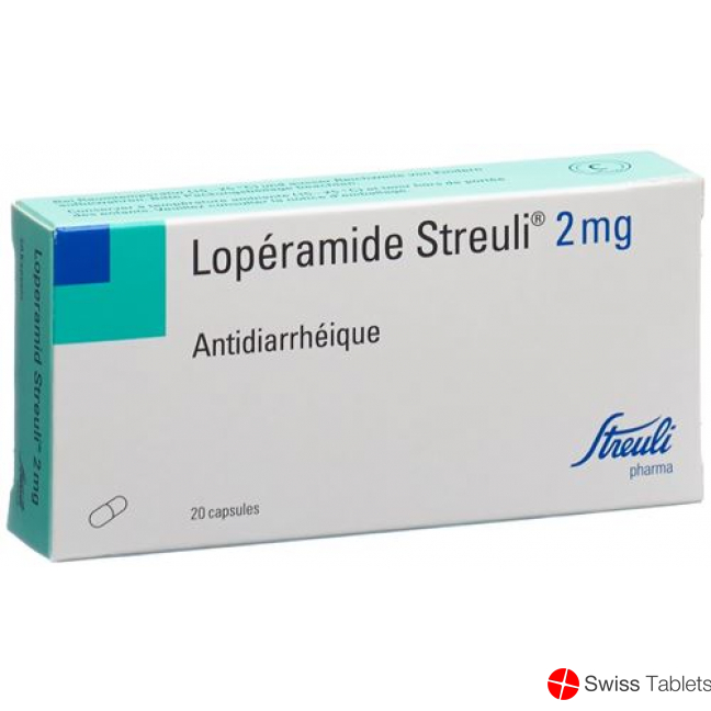 Loperamide 2 mg Streuli Kaps 200 pcs