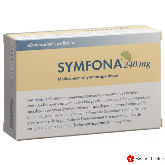 Symfona Filmtabl 240 mg 30 pcs
