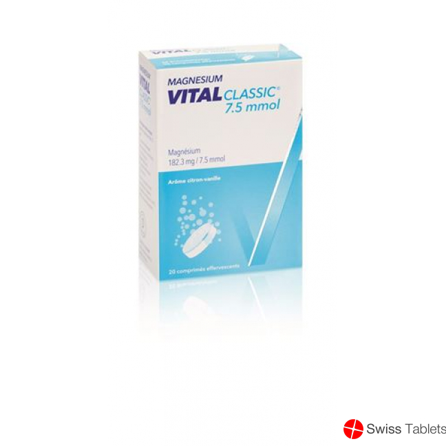 Magnesium Vital Classic Brausetabl 7.5 mmol 30 pcs