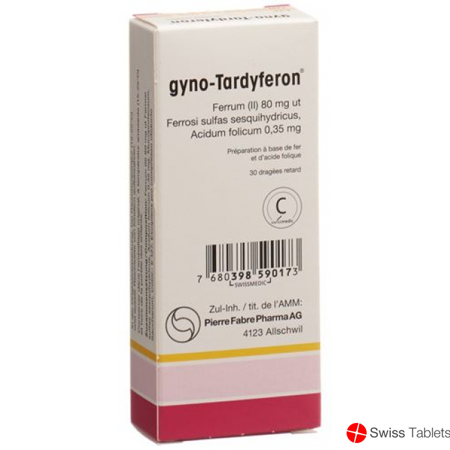 Gyno-tardyferon Retard Tabletten 100 Stück buy online