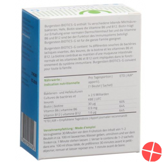 Burgerstein Biotics-G Plv Btl 7 pieces