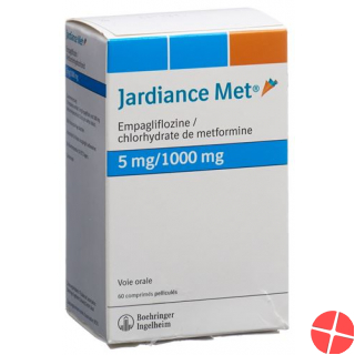 Jardiance Met Filmtabl 5 / 1000mg 2 x 90 pcs