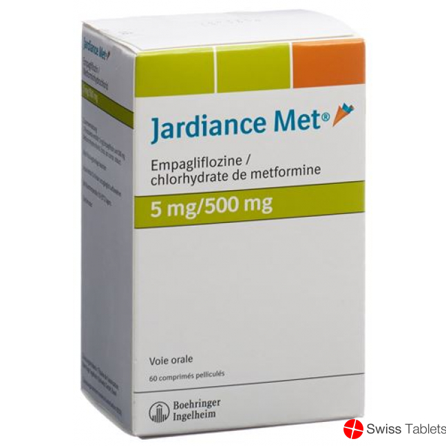 Jardiance Met Filmtabl 5 / 500mg 2 x 90 pcs