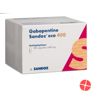 Gabapentin Sandoz eco Kaps 400 mg 50 pcs