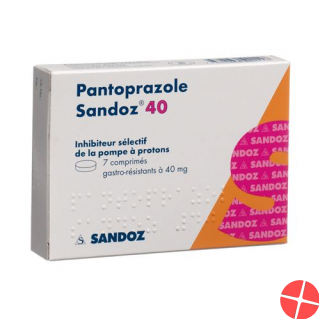 Pantoprazole Sandoz Filmtabl 40 mg Ds 100 pcs Pantoprazole Sandoz Filmtabl 40 mg Ds 100 pcs
