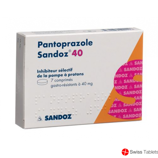 Pantoprazole Sandoz Filmtabl 40 mg Ds 100 pcs