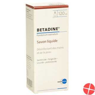 Betadine soap liq Fl 1000 ml