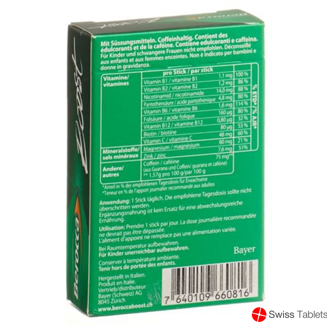 Berocca Boost Stick 14 pieces buy online