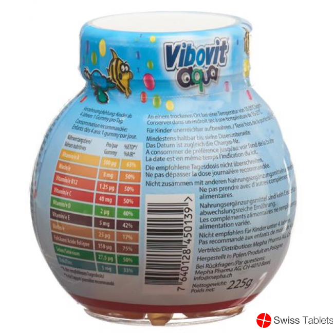 Vibovit Aqua fruit gums 50 pieces buy online