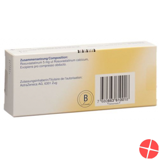 Crestastatin Filmtabletten 5mg 100 Stück