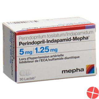 Perindopril Indapamid-Mepha 5/1.25 90 Stück