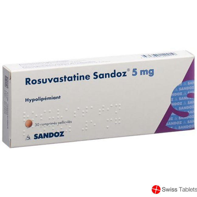Rosuvastatin Sandoz Filmtabletten 5mg 30 Stück buy online