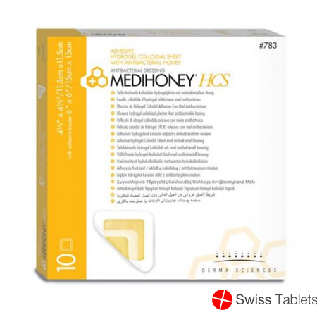 Medihoney Antibacterial Hcs 11x11cm Selbstk 10 Stück buy online