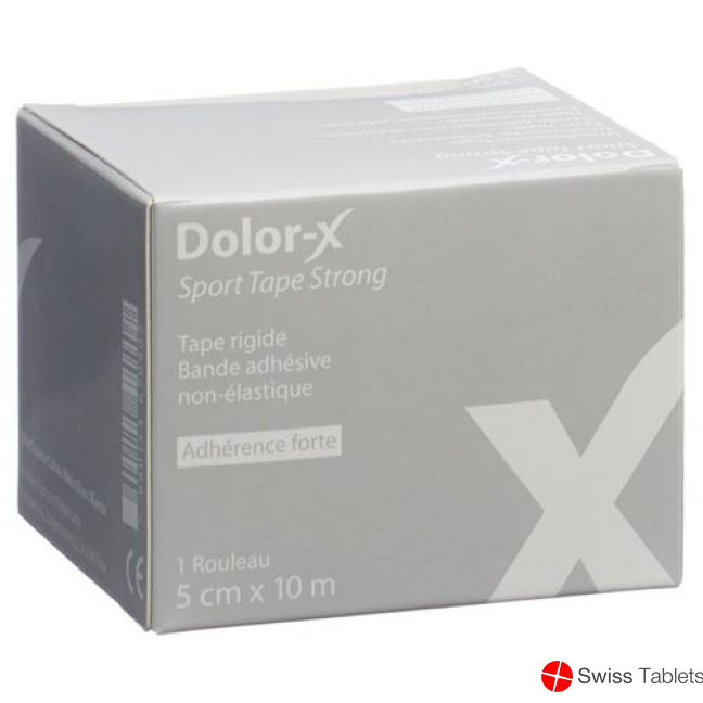 Dolor-x Sport Tape Strong 5cmx10m Weiss 12 Stück buy online Dolor-x Sport Tape Strong 5cmx10m Weiss 12 Stück buy online