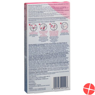Veet Kaltwachsstreifen Beine&Körper Sensible Haut 10x 2 Stück