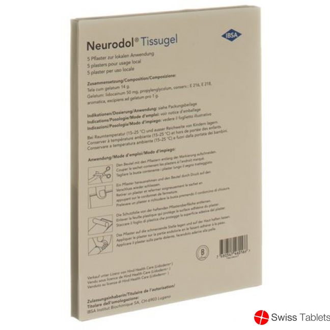 Neurodol Tissugel Pfl 5 Stück buy online