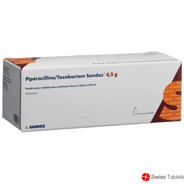 Piperacillin Tazob. Sandoz 4.5g Durchstechflasche 50ml buy online