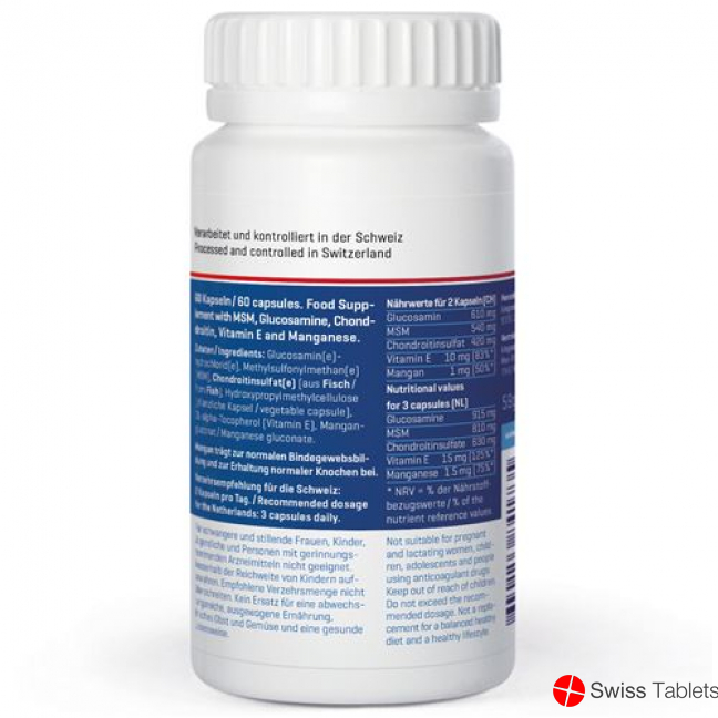 Kingnature Msm Vida Kapseln 860mg Dose 60 Stück buy online