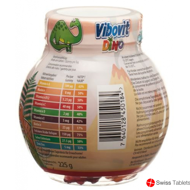 Vibovit Dino fruit gums tin 50 pieces buy online