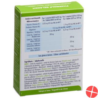 Pharmalp Relaxkit Boost & Sleep Tablets Blister 20 pcs