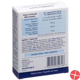 Pharmalp Sleep Tablets 20 pieces