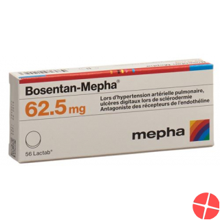 Bosentan Mepha Lactab 62.5mg 56 Stück