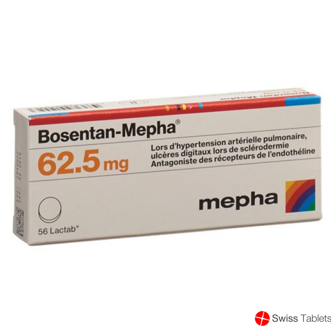 Bosentan Mepha Lactab 62.5mg 56 Stück buy online