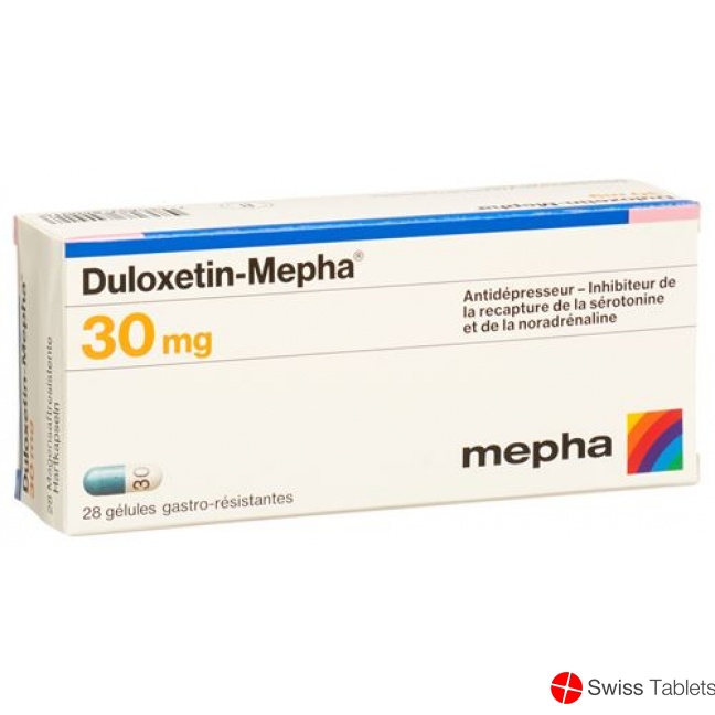 Duloxetin Mepha Kapseln 30mg (neu) 100 Stück buy online