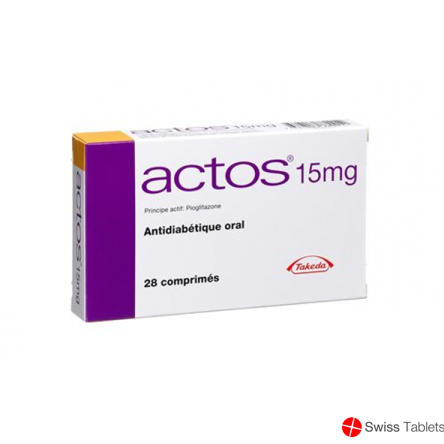 Actos Tabletten 15mg 98 Stück buy online