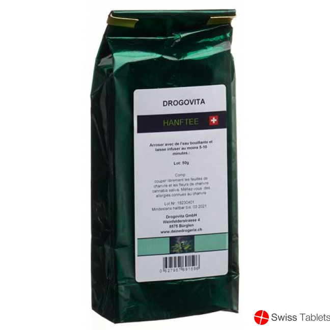 Drogovita Hanftee Beutel 50g buy online