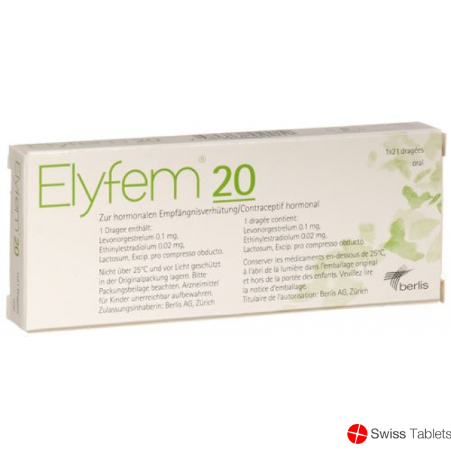 Elyfem 20 Dragees 6x 21 Stück buy online