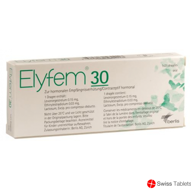 Elyfem 30 Dragees 6x 21 Stück buy online