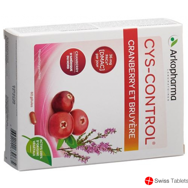 Cys-control Cranberry und Heidekraut Kapseln 20 Stück buy online