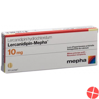 Lercanidipin Mepha Lactab 10mg (neu) 100 Stück