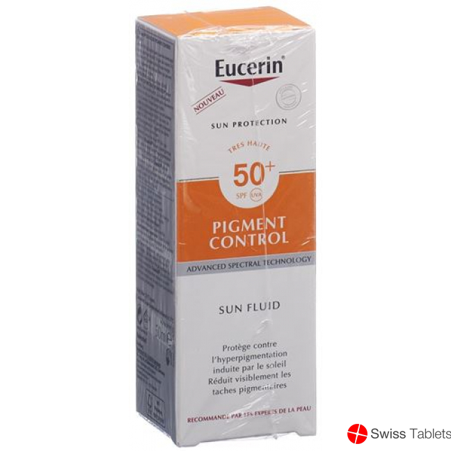 Eucerin Sun Fluid Pigment Control LSF 50+ Bottle 50ml buy online
