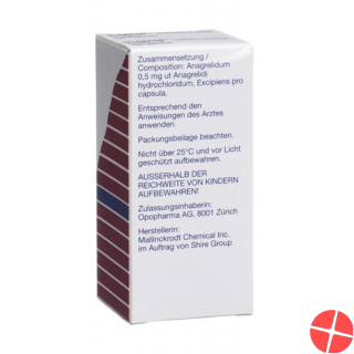 Xagrid Kapseln 0.5mg 100 Stück