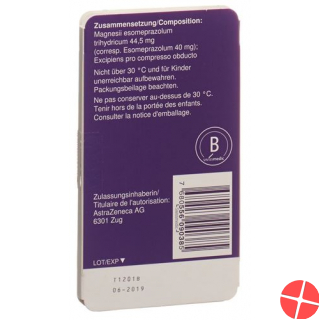 Nexium Mups 40 Tabletten 40mg 98 Stück