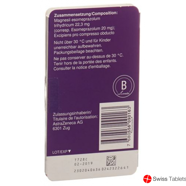 Nexium Mups 20 Tabletten 20mg 98 Stück buy online