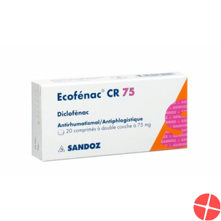Ecofenac CR 75 mg 100 tablets