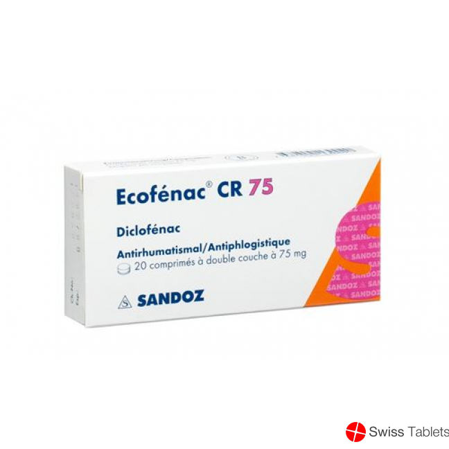 Ecofenac CR Tabletten 75mg 100 Stück buy online