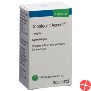 Topotecan Accord Infusionskonzentrat 4mg/4ml Durchstechflasche 5 Stück
