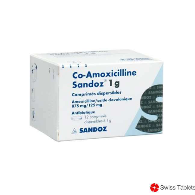 Co-amoxicillin Sandoz Disp Tabletten 1g 20 Stück buy online