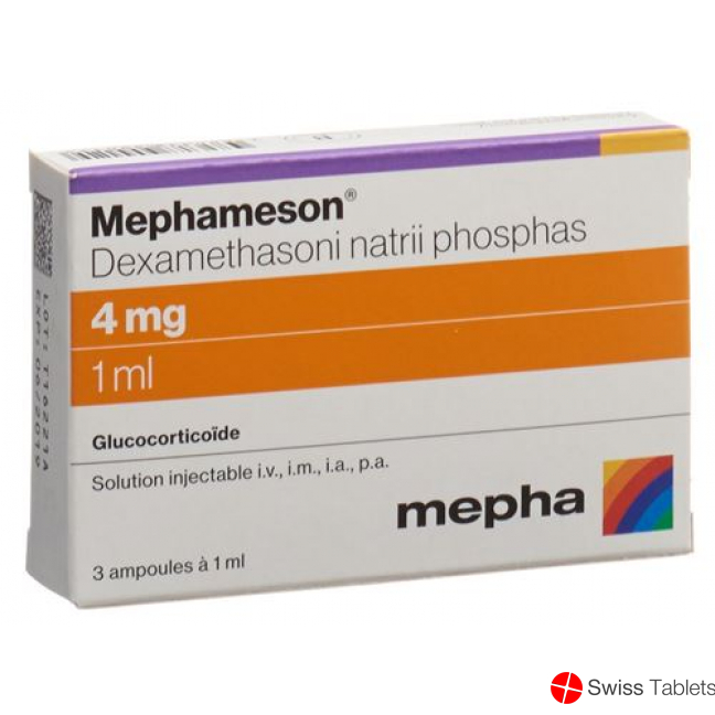 Mephameson Injektionslösung 4mg/ml 25 Ampullen 1ml buy online