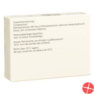 Pantozol Tabletten 40mg 60 Stück