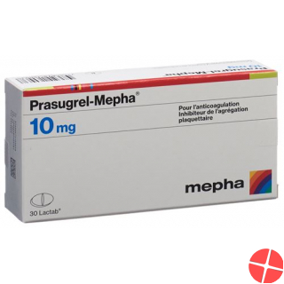 Prasugrel Mepha Lactab 10mg 100 Stück