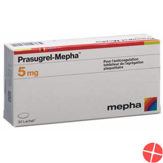 Prasugrel Mepha Lactab 5mg 100 Stück