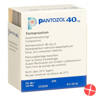 Pantozol Tabletten 40mg Pocketpack 30 Stück